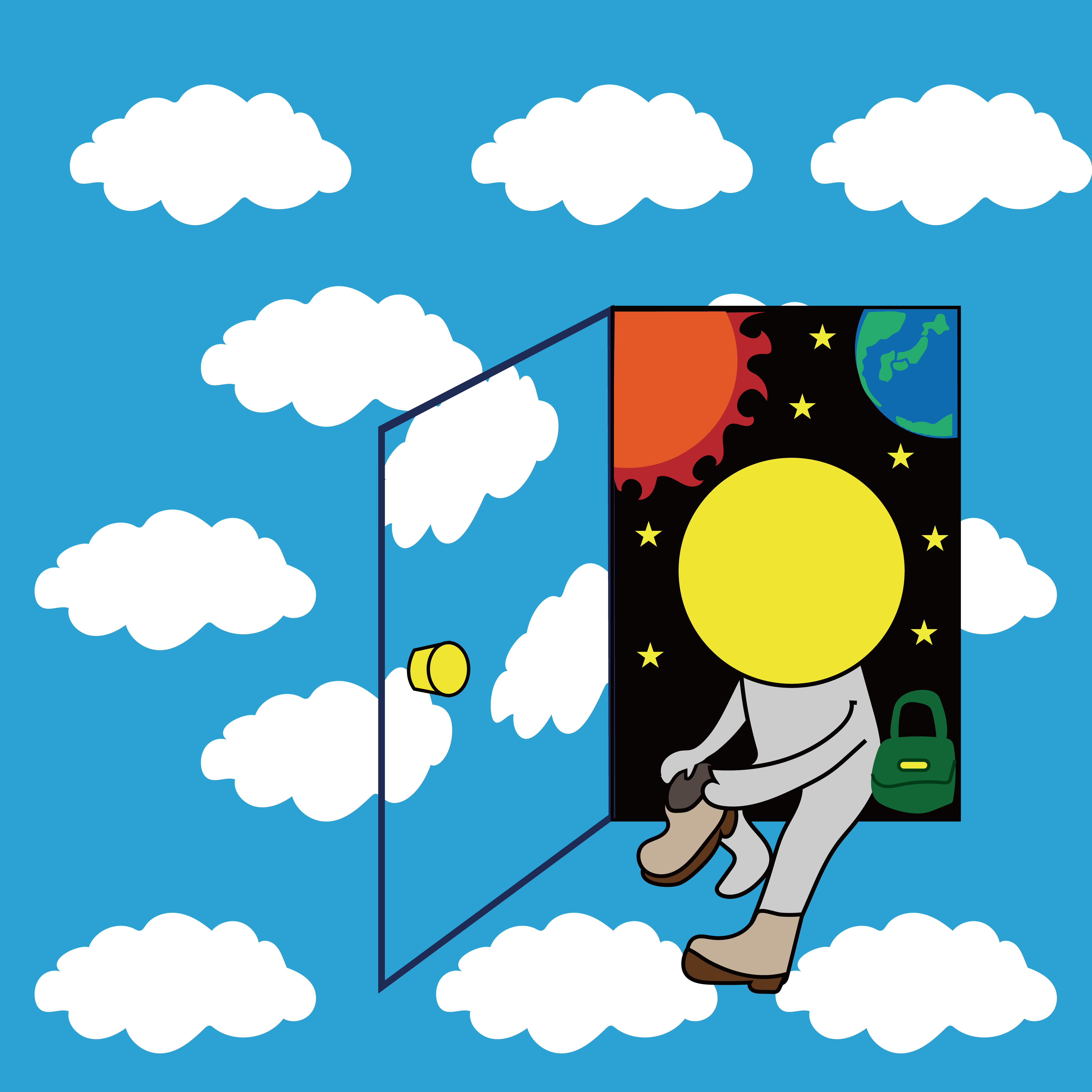 ムーンくん出勤